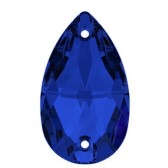 Varrható csepp alakú kő méret: 18x11mm - BLU MAJESTIC